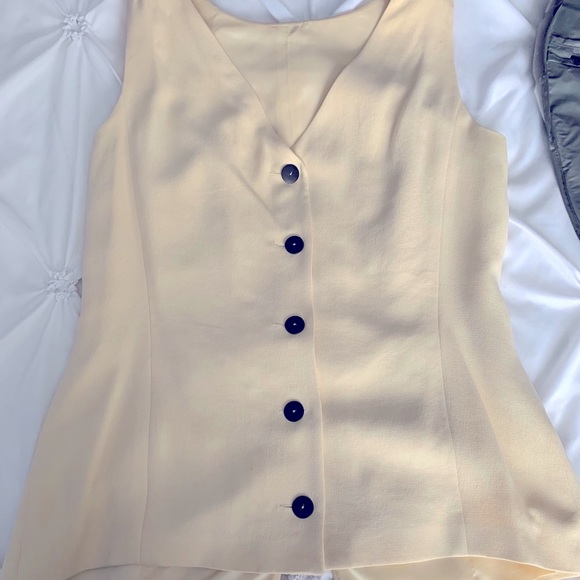 Dana Buchman Silk Skirt Suit - Picture 2 of 7